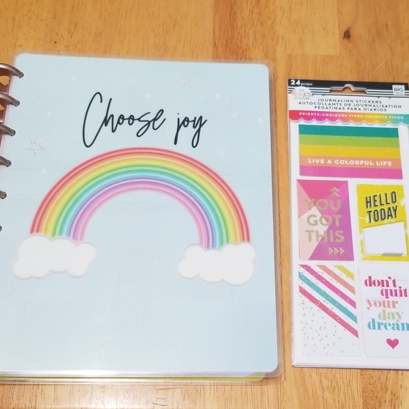 The Happy Planner Other - Classic Happy Planner Choose Joy & Journaling Stic